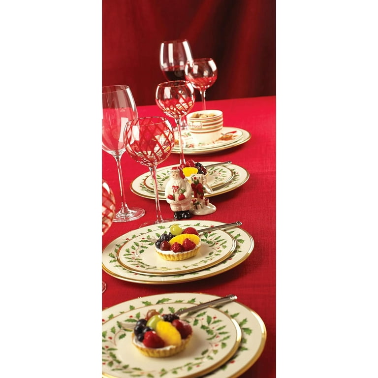 日本限定 Holiday Lenox Porcelain Tableware Christmas 6-Piece 食器