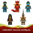 thumbnail image 6 of LEGO NINJAGO Jay’s Transforming Car Building Toy for Boys & Girls - Toy Car W/2 Play Modes for Kids, Ages 8+ - W/Jay, Nya, Dragon Form Kai, & 2 More Minifigures - Gift Idea for Birthdays - 71856, 6 of 7