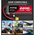 thumbnail image 7 of 2pcs HRB 4S 14.8V 2200mAh XT60 LiPo Battery for RC Car Truck Racing Boat FPV Plane, 7 of 7