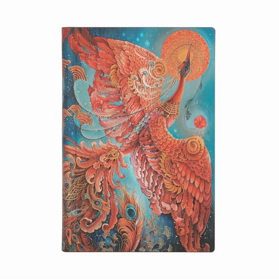 Paperblanks | Firebird | Birds of Happiness | Softcover Flexi | Mini | Lined | 208 Pg | 80 GSM (Diary)