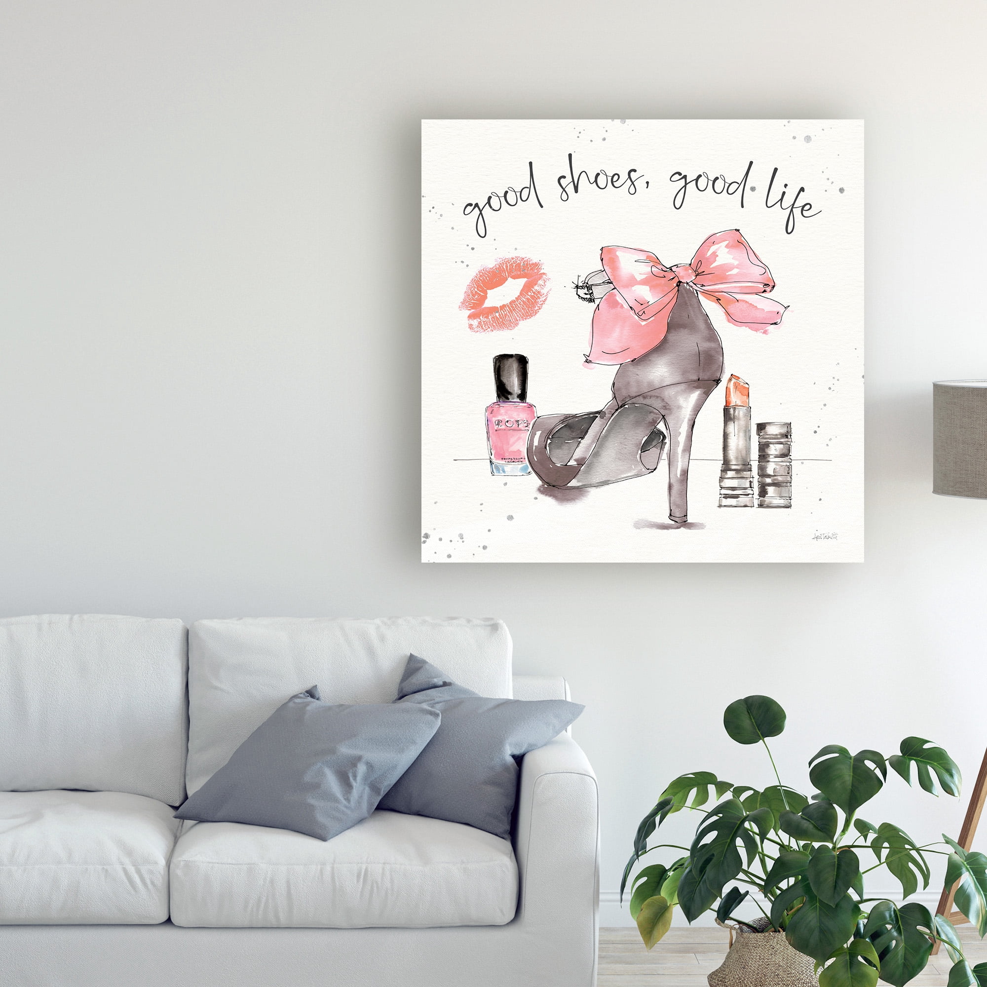 Trademark Fine Art 'Chic Accents III' Canvas Art by Anne Tavoletti