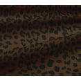 thumbnail image 5 of oneOone Viscose Jersey Brown Fabric Leopard Animal Skin Diy Clothing Quilting Fabric Print Fabric By Yard 60 Inch Wide, 5 of 5