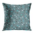 thumbnail image 1 of BOSDECO Blue Abstract Polka Dot Pattern Pink Baby Cartoon Children Circle Circular PillowCase Pillow Cover 16x16 inch, 1 of 1