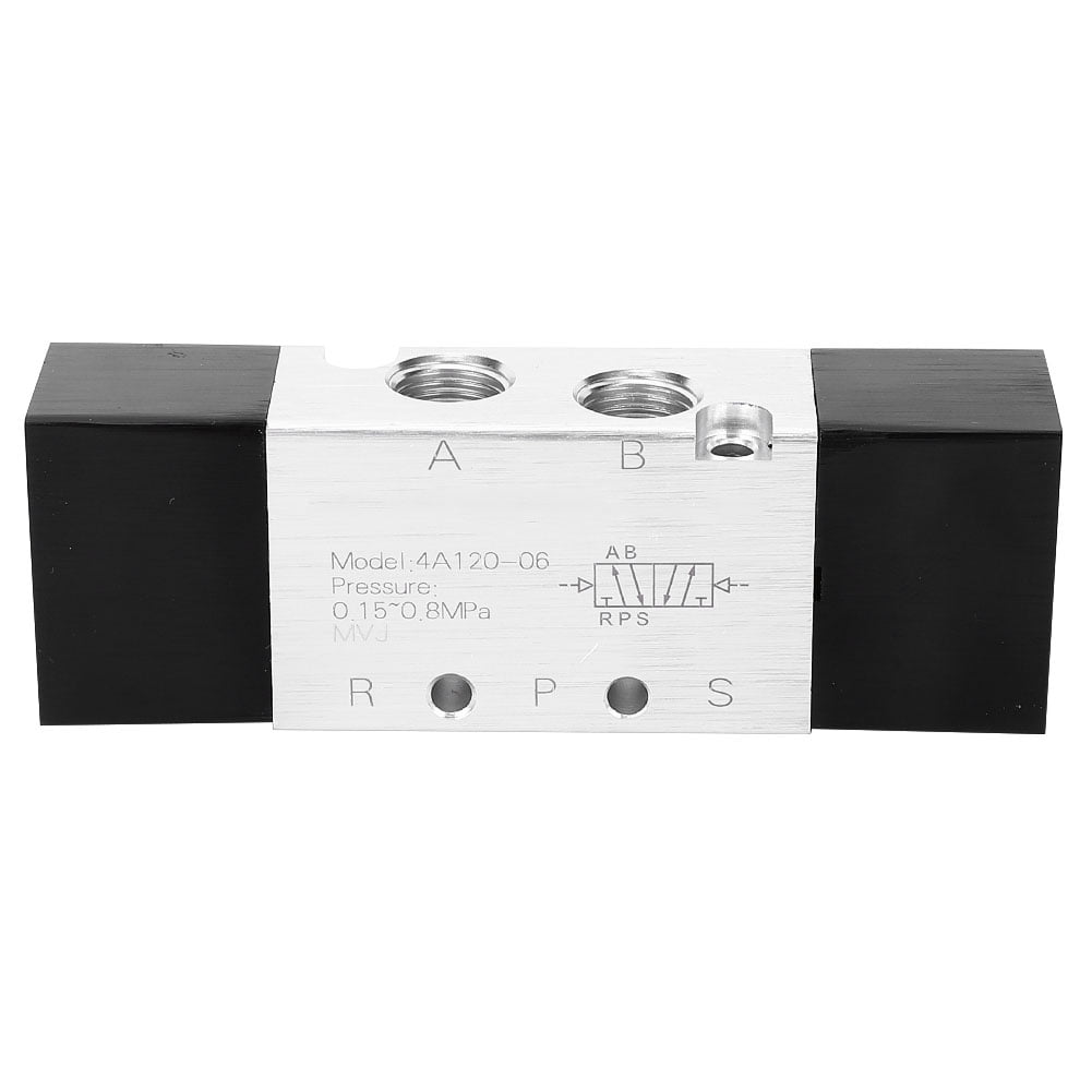 Mechanical High Quality 4A120-06 2 Position 5 Way Pneumatic Valve?Inlet/Outlet/Exhaust PT1/8in