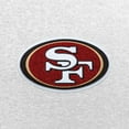 thumbnail image 2 of Men's Antigua White San Francisco 49ers Victory Chenille Pullover Hoodie, 2 of 2