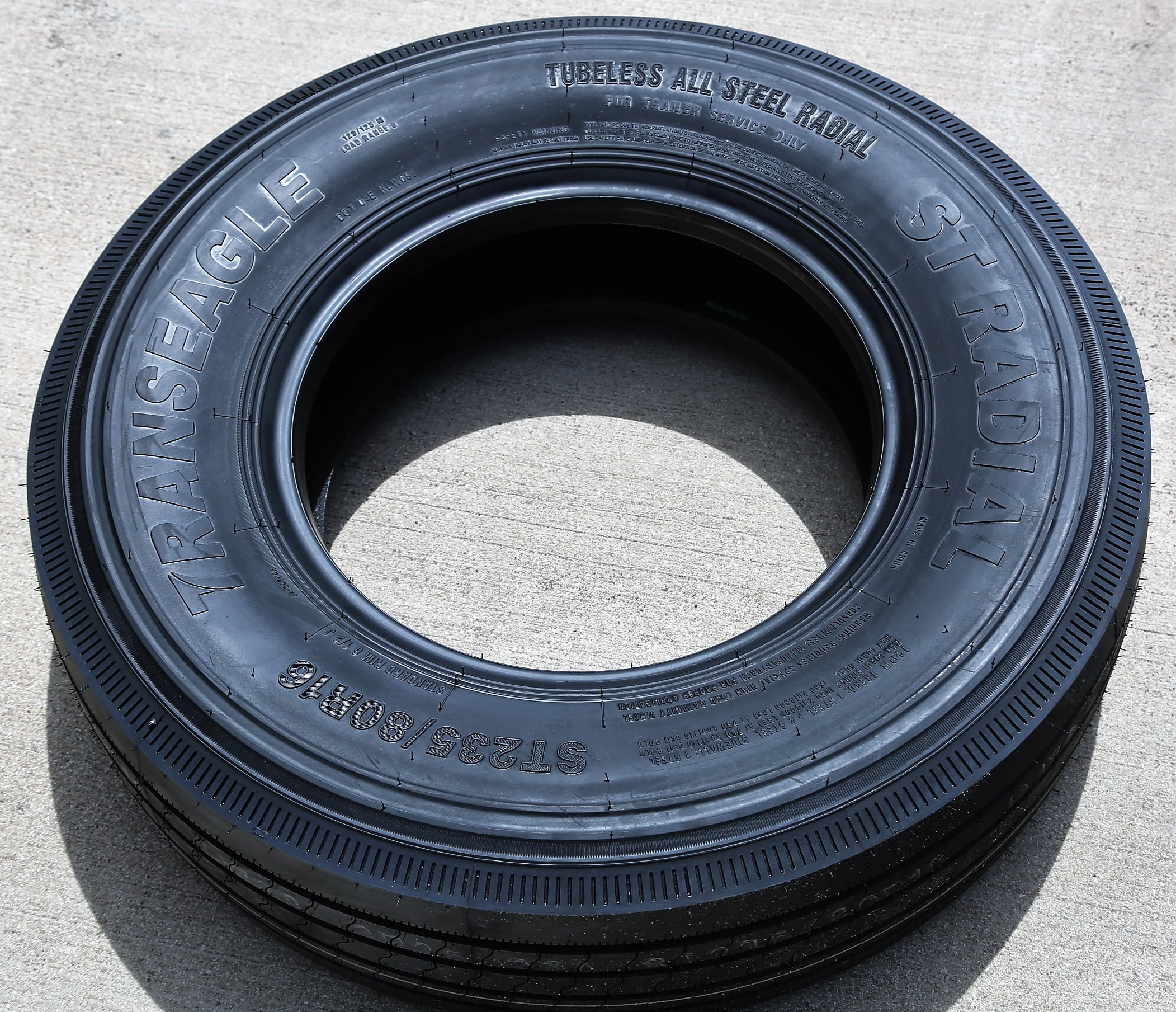 Transeagle All Steel ST Radial ST 235/80R16 Load G 14 Ply Trailer Tire
