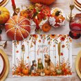 thumbnail image 3 of Thanksgiving Dog Cat Placemats Set of 2, Fall Pumpkin Maple Leaves Wooden Washable Wipeable Table Mats for Dining Tables, Indoor Outdoor Kitchen Place Mats for Holiday Party Table Decor, 3 of 9
