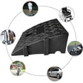 thumbnail image 5 of Car Curb Ramp,heavy Duty Pvc Ramps For Driveway - Curb Ramps For Motorhome, Truck, Shed Ramps, Pets, Wheelchair Threshold Ramp A, 5 of 5