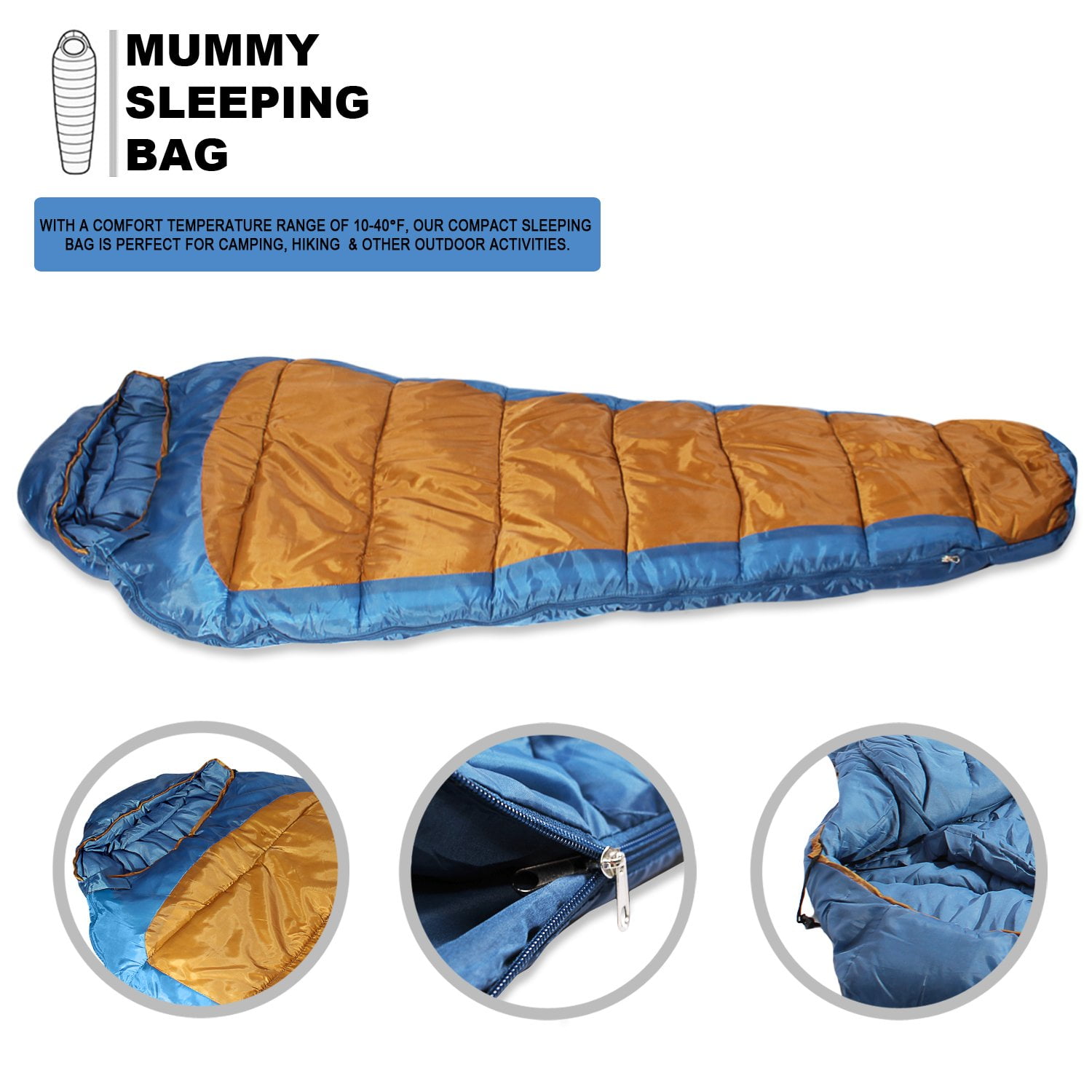 Khomo Gear 10 F Mummy Sleeping Bag