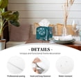 thumbnail image 3 of Balery whiter Snowflake balloons Porta Pañuelos de Cuero con Estampado – Funda Moderna Cuadrada para Caja de Pañuelos, Dispensador 5x5x5'', 3 of 7