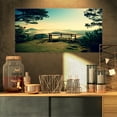 thumbnail image 1 of Full Moon Autumn Midnight - Landscape Photo Canvas Art Print, 1 of 3