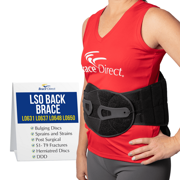 Brace Align VertebrAlign LSO Back Brace for Lower Back Pain and Sciatica Relief - L0631 L0637 L0650 L0648