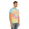 thumbnail image 3 of Daresay Tie Dye Style T-Shirts Women - Fun, Multi Color designs Tops, 3 of 6