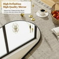 thumbnail image 4 of Anyrose 30"x20" Arched Bathroom Mirror Vanity Wall Mirror,Black, 4 of 6