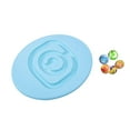 thumbnail image 3 of Juque de equilibrio de balanceo para niños, Juguete de actividad al aire libre en interiores de tablero con 5 bolas de entrenamiento sensorial para Azul claro, 3 of 8