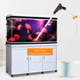 thumbnail image 2 of Aquarium Gravel Cleaner, New Quick Water Changer with Air Pressure Button Fish Tank Sand Cleaning Kit Aquarium Siphon Vacuum Cleaner with Water Hose Controller Clamp, 2 of 5