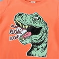 thumbnail image 6 of WOYY Dinosaur Sweatshirt for Boys Long Sleeve Round Neck Shirt Casual Active Sweatshirts, 6 of 8