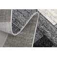 thumbnail image 5 of Rug Branch Contemporary Geometric  Grey Black Indoor Area Rug - 8x10, 5 of 8