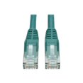 thumbnail image 2 of Eaton Tripp Lite Series Cat6 Gigabit Snagless Molded (UTP) Ethernet Cable (RJ45 M/M), PoE, Green, 4 ft. (1.22 m) - Patch cable - RJ-45 (M) to RJ-45 (M) - 4 ft - UTP - CAT 6 - IEEE 802.3ab/IEEE 802.5 - molded, snagless, stranded - green, 2 of 4