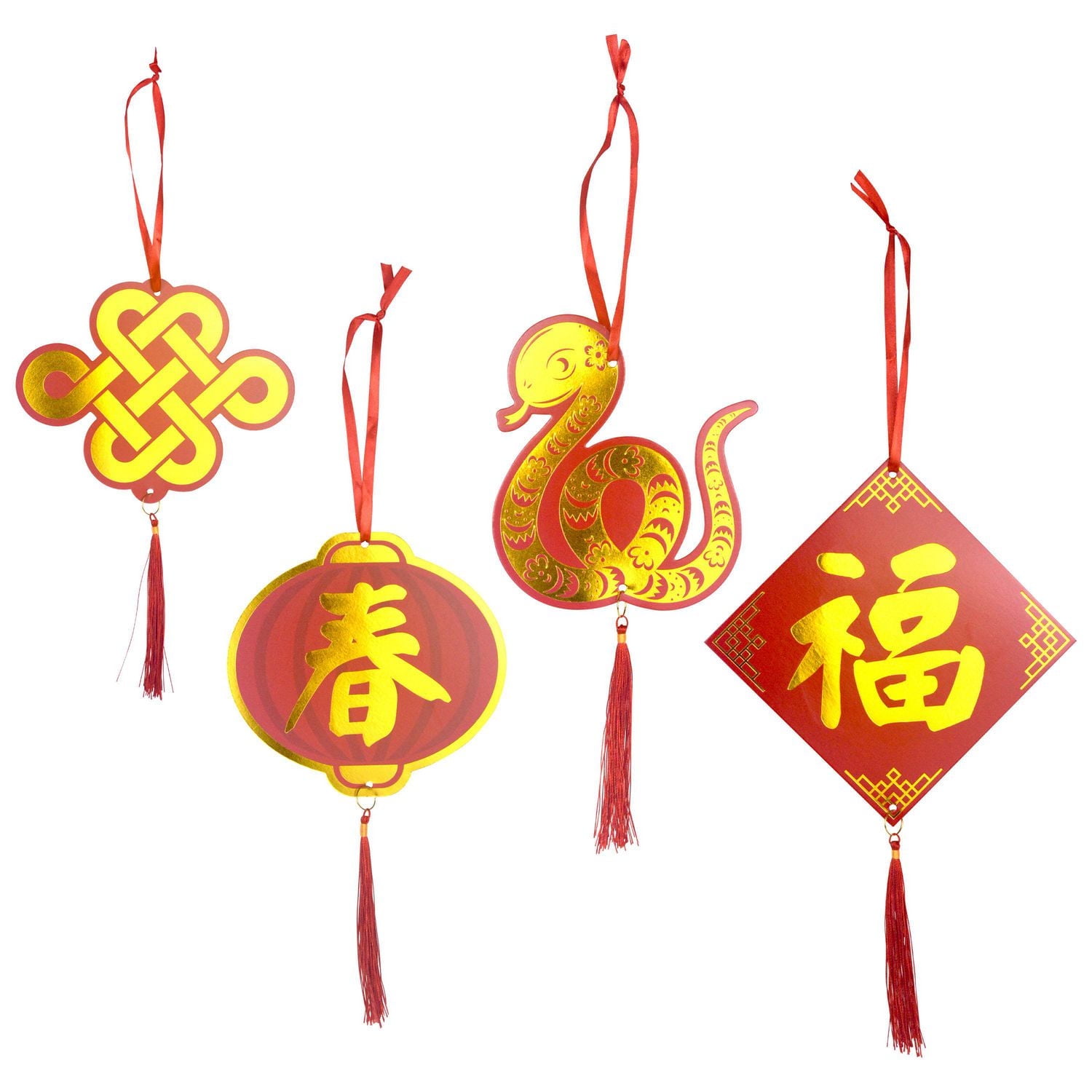 Décoration suspendue en papier 4 carats