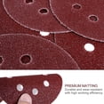 thumbnail image 4 of EeaseCA 25PCS 8 Hole 5 Inch Hook and Loop Sanding Discs 150 Grit Sandpaper Circular Pads, 4 of 8