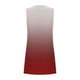 thumbnail image 5 of Summer Tank Tops for Women Square Neck Loose Casual Tank Shirts Flowy Sleeveless Side Slit Tee Shirts Blouses Plus Size, 5 of 5