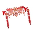 thumbnail image 5 of Tachiuwa 2025 Chinese New Year Decorations Lunar New Year Pendant for Front Door Gate D, 5 of 9