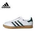 thumbnail image 3 of Zapatillas casuales clásicas Adidas GAZELLE INDOOR blancas y azules para hombre y mujer, de caña baja, cómodas y versátiles, 3 of 5