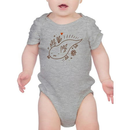 

Lovely Axolotl Sketch Bodysuit Infant -Image by Shutterstock Newborn
