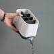 thumbnail image 4 of Organizador de cepillos de dientes de plástico negro para el baño con cepillo de dientes y pasta dental, 4 of 6
