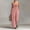 Pink Jumpsuits for Women, variant on Womens Strapless Smocked Tie Front Wide Leg Jumpsuit with Dual Side Pockets for Beach White S