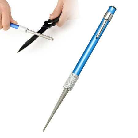 TSV 3in1 Diamond Pocket Blade Knife Sharpener Pen-file Outdoor Hunting Fish Saw