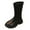 Black, variant on UngA Kids Knee High Boots for Girls Fashion Winter Boots Zipper Tall Girls Boots (Toddler/Little Kid/Big Kid),Size 2