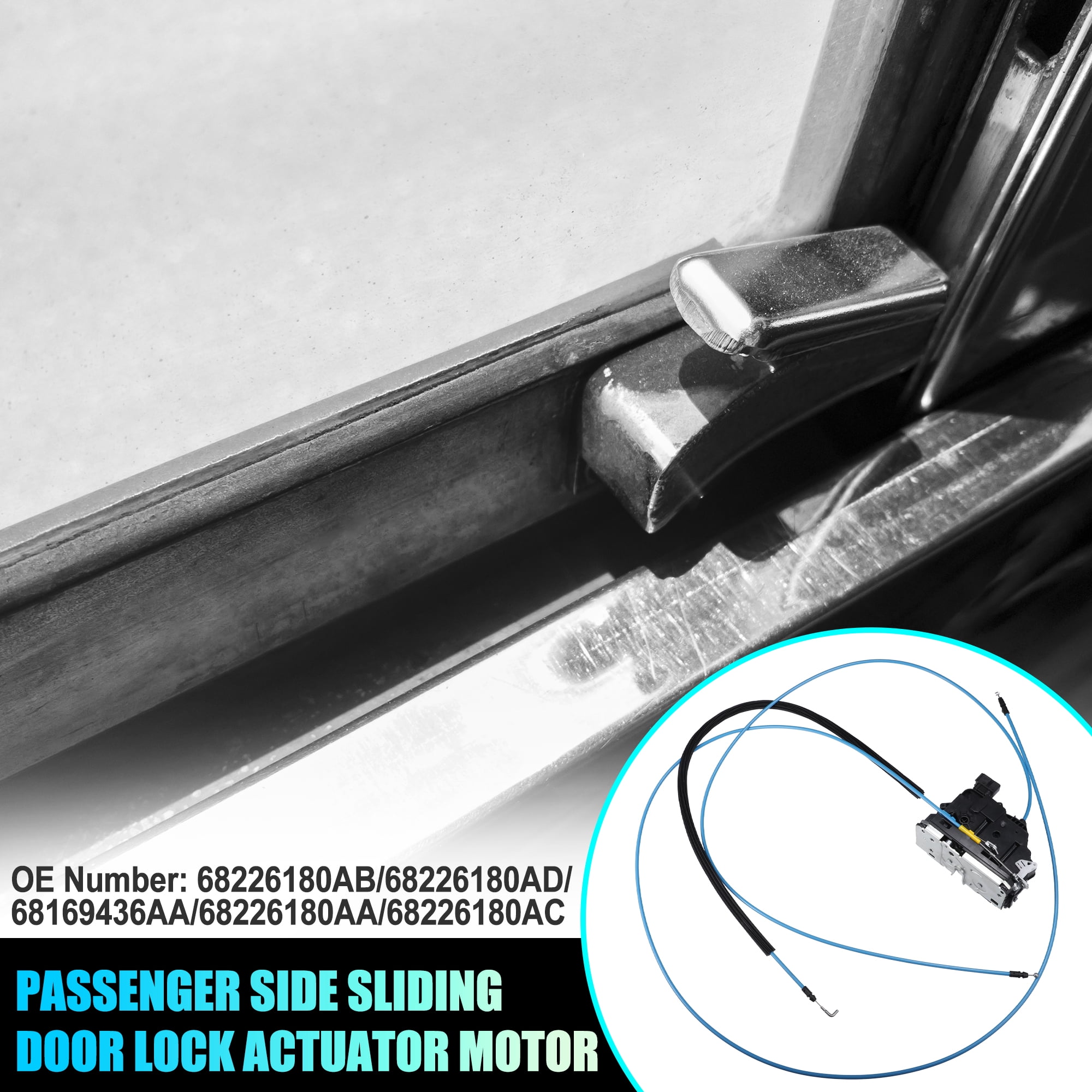 Pair Of Front Door Lock Actuators For 2008-2015 Nissan Rogue - Left & Right Side Set W/ 1-Year Warranty