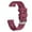 Wine, variant on for Garmin Forerunner 245/245M Sport Soft Silicone Replacement Watch Band Strap