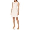 Karl Lagerfeld Paris Womens Tweed Shift Dress with Pockets 14 Rose