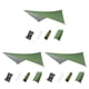 thumbnail image 5 of Sonducket Durable Tent Tarp 230x140cm Fly Tent Cloth Canopy Ground Green Tarpaulin Type1 NO1, 5 of 6