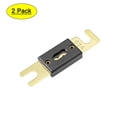 thumbnail image 1 of Fusible ANL de 60Amp Uxcell DC 32 Volt para amplificador de audio de automóvil, reemplazo de inversor, metal negro, 2 piezas, 1 of 5