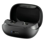 Skullcandy Smokin’ Buds Bluetooth Earbuds with Microphone, True Wireless with Charging Case, True Black, S2TAW-R740