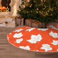 thumbnail image 5 of Haiem Bright Autumn Leaves Charm Pattern Christmas Tree Skirt Merry Christmas Party Christmas Tree Decoration,New Year Decorations-48", 5 of 6