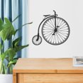 thumbnail image 3 of MasteelfCA Exquisite Wall-mounted Retro Bike Shaped Wall Pendant Metal Craft Retro Bike Decor, 3 of 8