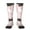 2 Black-2, variant on Swan And Flowers2 Thigh High Socks Extra Long Stretchy Sock Women Over Knee High Opaque Stocking Daily Wear