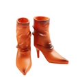 thumbnail image 3 of Figure de Talon Corps Féminin 12 "Orange, 3 of 7