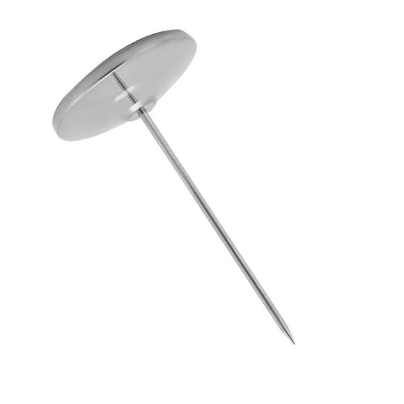 Pico de Recibo de Notas de Acero inoxidable para oficina, restaurante, base redonda plateada, organizador de almacenamiento fácil