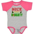thumbnail image 3 of Inktastic Nice Until Proven Naughty with Holly and Gingerbread Man Boys or Girls Baby Bodysuit, 3 of 5