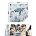 thumbnail image 4 of Coastal Sea Turtle Cloth Napkins Set of 6 Reusable Dinner Napkins, Summer Ocean Coral Conch Cocktail Napkin Washable Table Napkins for Wedding/Holiday Party/Baby Shower 20"x20", 4 of 7