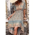 thumbnail image 2 of Bohemian High-Low Open Back Dress, 2 of 6