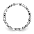 thumbnail image 3 of Sterling Silver Rhodium Ring, 3 of 10