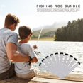 thumbnail image 2 of Pesca Caña de pescar Tie Strap Tirantes Sujetador Hook Loop Ties Belt White 10pcs JShteea El nuevo, 2 of 9