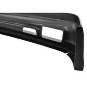 Ikon Motorsports متوافق مع 92-98 BMW E36 AC Type II Style Half Front Bumper Lip - Polyurethane PU